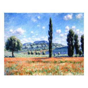 Impression Photo Poppy Field, Giverny