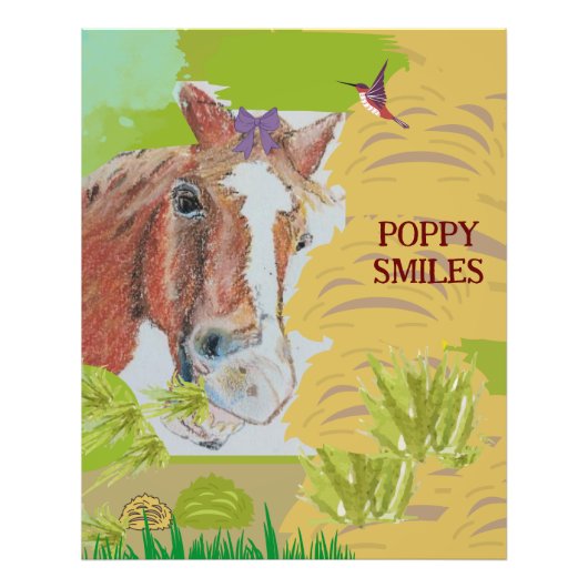 IMPRESSION PHOTO POPPY SMILES (Devant)