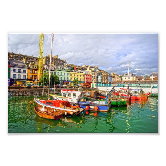 Impression Photo Port Cobh en Irlande (Devant)