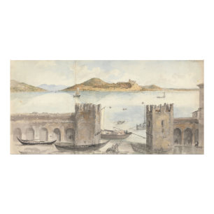 Impression Photo Port d'Arona (1795) Charles Gore