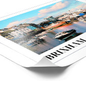 Impression Photo Port de Brixham, Riviera anglaise, Devon (Coin)