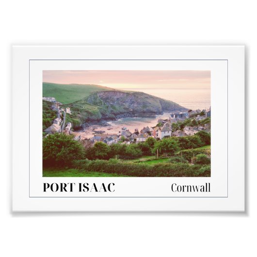 Impression Photo Port Isaac, Cornouailles (Devant)