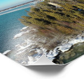 Impression Photo Porte Comté Wisconsin Phare Baileys Harbour (Coin)