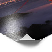 Impression Photo Porte d'or recouverte de brouillard (Coin)