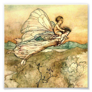 Impression Photo “Porte l'enfant changé” Art fairiesque par Arthur
