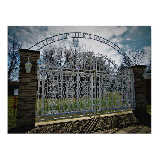 Impression Photo "Portes de la précocité de Saint-Pierre" (Devant)