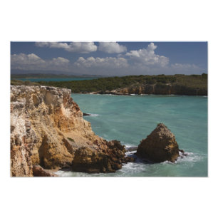 Impression Photo Porto Rico, Côte ouest, Cabo Rojo, littoral 3