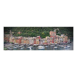 Impression Photo Portofino romantique, Italie - Italie classique