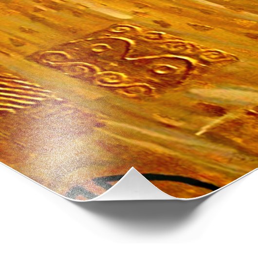 Impression Photo Portrait d'Adele Bloch-Bauer I de Gustav Klimt (Coin)