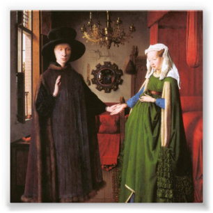 Impression Photo Portrait de Giovanni Arnolfini et son épouse