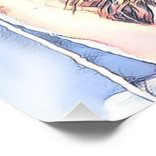 Impression Photo Portrait de Hailey (Coin)