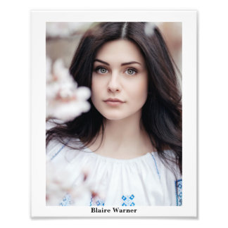 Impression Photo Portrait de mannequinat pour concours de beauté 8x