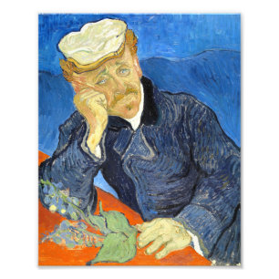 Impression Photo Portrait du Dr Gachet par Vincent Van Gogh