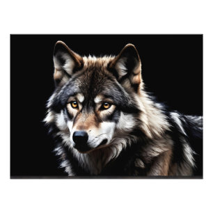 Impression Photo Portrait du loup