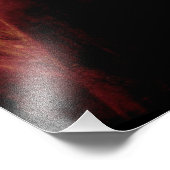 Impression Photo Portrait en miniature, Benjamin Franklin Père fond (Coin)