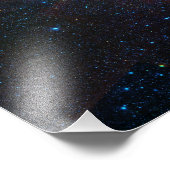 Impression Photo Portrait infrarouge révélant les étoiles et la pou (Coin)