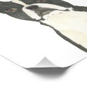 Impression Photo Portrait personnalisé Boston Terrier (Coin)