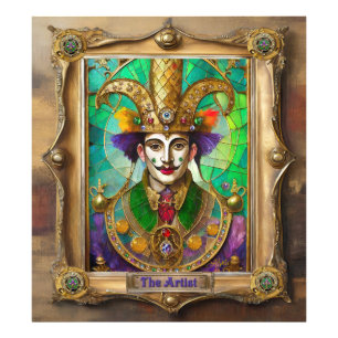Impression Photo Portraits du Royaume de Mardi Gras - L'Artiste Dal
