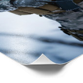 Impression Photo "Poster dévoilé de l'élégance" (Coin)