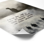 Impression Photo Pôster Trauma (Frase II) (Coin)