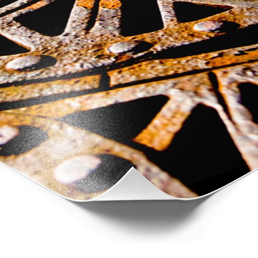 Impression Photo Pot rouillé (Coin)