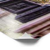 Impression Photo Poteaux lumineux sur la Plaza de Espana (Coin)