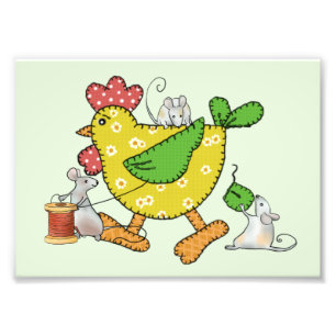 Impression Photo Poule de Pâques