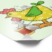 Impression Photo Poule de Pâques (Coin)