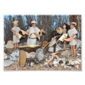 Impression Photo Poupées de la préhistoire. (Devant)