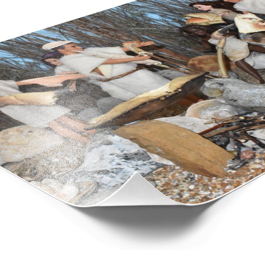 Impression Photo Poupées de la préhistoire. (Coin)