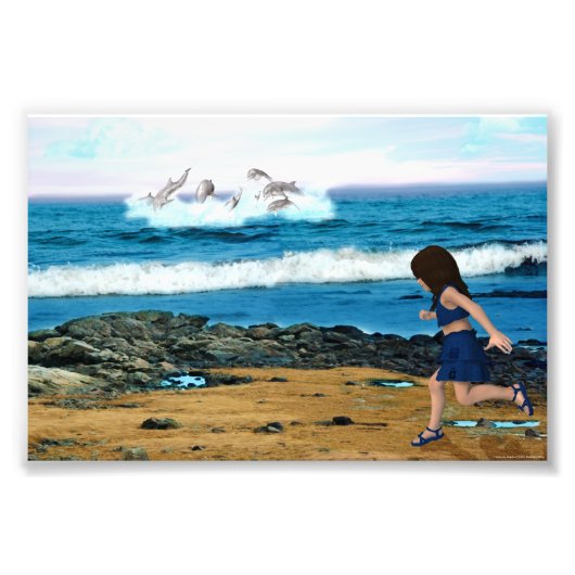 Impression Photo Pour voir les dauphins (Devant)