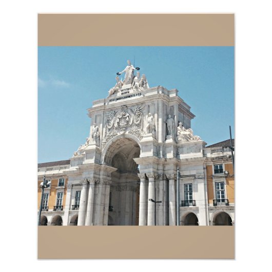 Impression Photo Praça do Comércio Arch (Devant)
