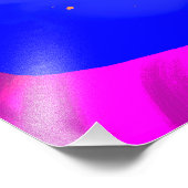 Impression Photo Pré au coucher du soleil - Abstrait (Coin)