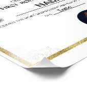 Impression Photo Premier certificat de communion (Coin)