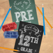 Impression Photo Premier jour d'école, 1er jour de 9e année Freshma