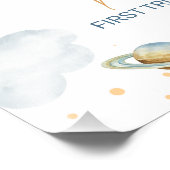 Impression Photo Premier voyage autour du soleil 1er anniversaire A (Coin)