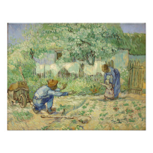 Impression Photo Premières étapes (après millet) par Vincent van