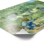 Impression Photo Premiers pas, après Millet par Vincent Van Gogh (Coin)