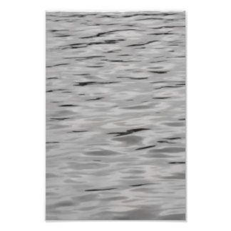 Impression Photo Presque immobile | Eau abstraite minimale