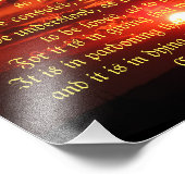 Impression Photo Prière de Saint François (Coin)