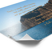 Impression Photo Prière de sérénité (Coin)