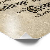 Impression Photo Prière de sérénité : Calligraphie, Antiquité, Récu (Coin)