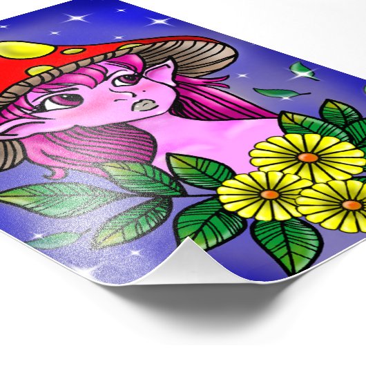 Impression Photo Princesa cogumelo  (Coin)