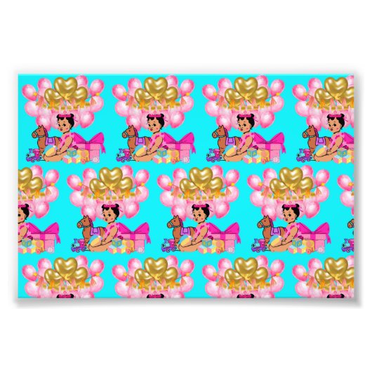 Impression Photo Princesse en rose (Devant)