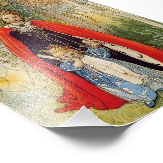 Impression Photo Princesse Spring Mère et fille (Coin)