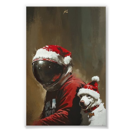 Impression Photo Print Natal Astronauta (Devant)