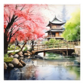 Impression Photo Printemps dans le jardin (Devant)