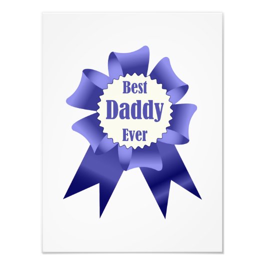 Impression Photo Prix Best Daddy Ever pour le Père (Devant)