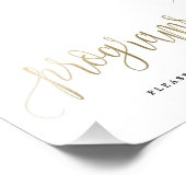 Impression Photo Programmes de mariage Signer Choisissez votre tail (Coin)