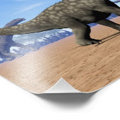 Impression Photo Promenade de dinosaures Argentinosaurus - rendu 3D (Coin)